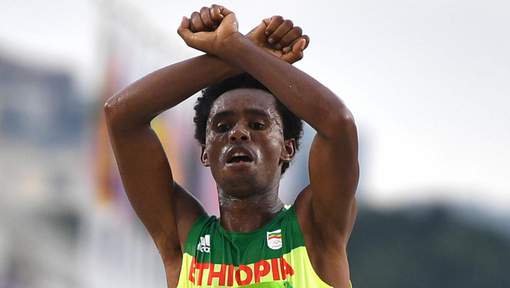 Feyisa Lilesa: "Je risque d'être tué en rentrant en Ethiopie"