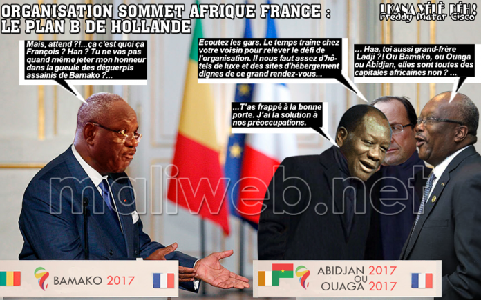 Organisation sommet Afrique France: Le plan B de Hollande