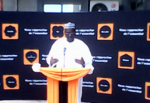 Me Mountaga Tall au siège de Orange Mali