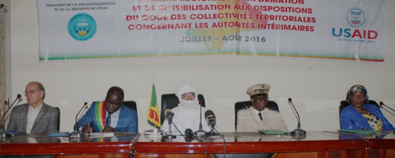 Autorités intérimaires : Une mission à Koulikoro pour une meilleure compréhension du concept