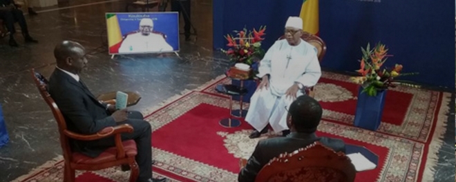 El Hadj Ibrahim Boubacar Keïta, AN III : La souffrance des Maliens, la sueur d'IBK sous la pluie !