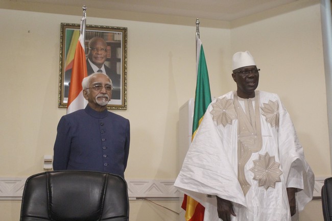Visite du Vice-Président indien au Mali