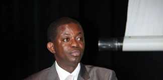 Séraphin Moundounga , 2e vice Premier ministre, ministre de la Justice et des Droits humains, Garde des Sceaux