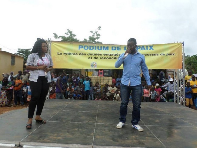 "Podium de la paix" : une nouvelle tribune pour la paix
