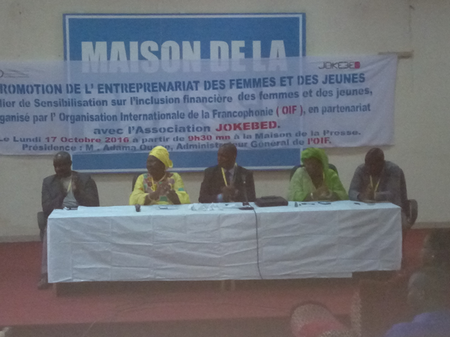 Promotion de l'entrepreneuriat et de l’utilisation des  TIC :  Les femmes et les jeunes maliens  à l’école de l’OIF et Jokebed