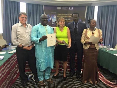 Formation : la VOA Afrique renforce les capacités des journalistes maliens…