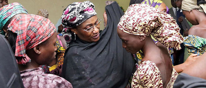 Nigeria: les 21 lycéennes de Chibok libérées de Boko Haram racontent leur détention