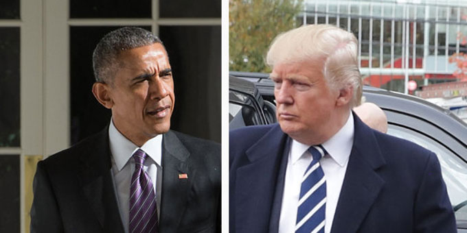 Barack Obama accueille Donald Trump à la Maison Blanche moins de 48 heures après sa victoire à l'élection présidentielle