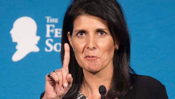 Trump choisit la gouverneure Haley comme ambassadrice à l'ONU