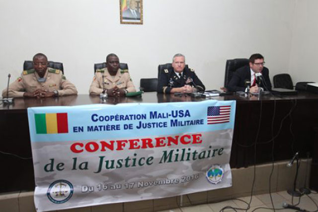 Justice militaire : Échanges d’expériences entre le mali et les Etats-Unis