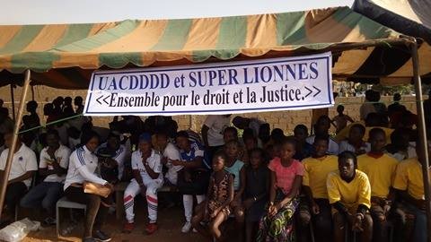 Litige Foncier :  L’UACDDD déterminée à récupérer le terrain des sports des Supers Lionnes de la Comme III au prix de leur sang !