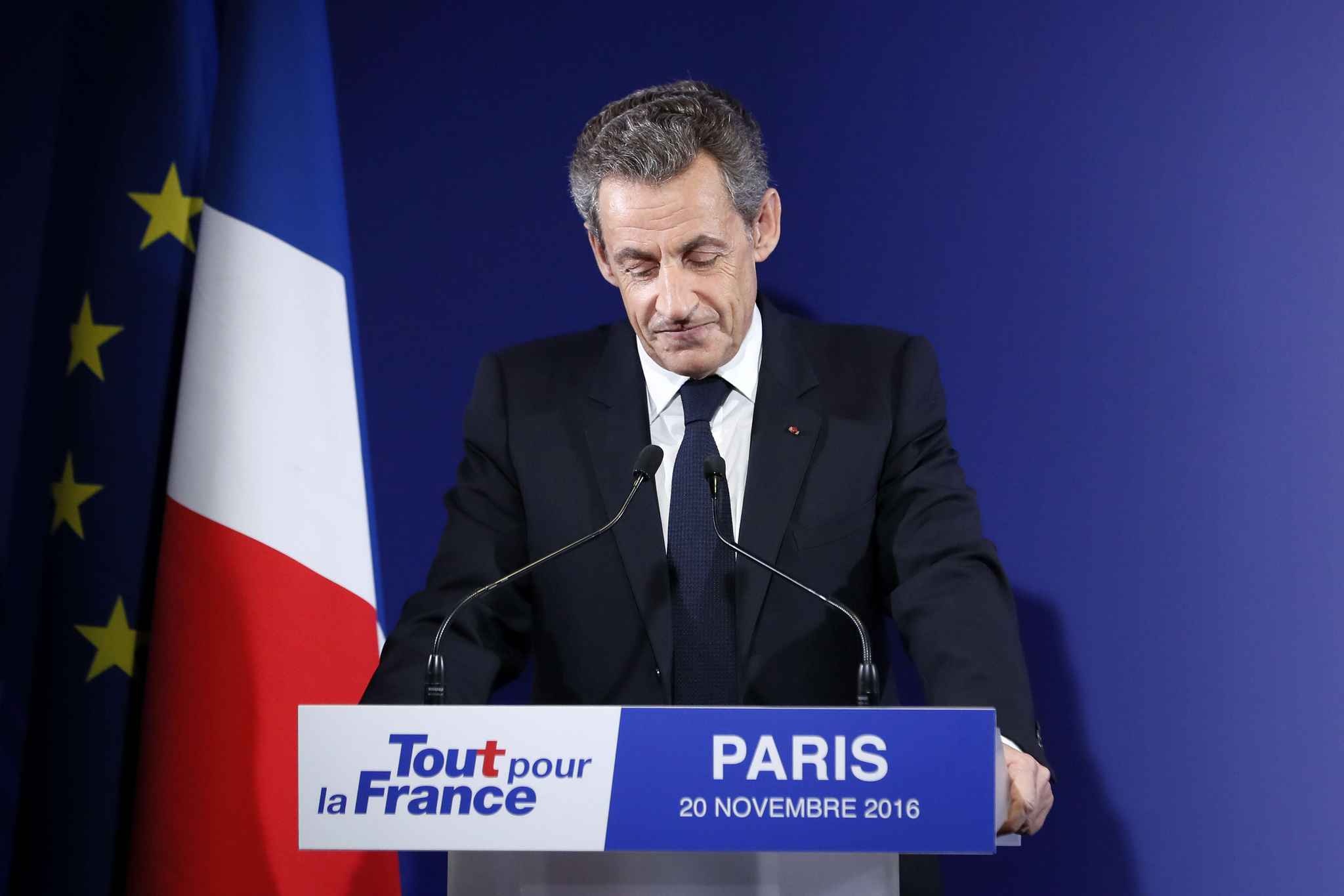 France: Nicolas Sarkozy sort de l'histoire, éliminé dès le premier tour de la Primaire à droite