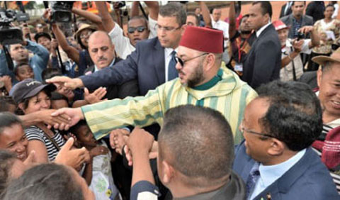 Roi Mohammed VI à la presse malgache: « le Maroc et l’Afrique ne font qu’un »