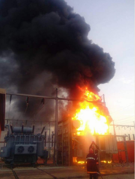 Ferkessédougou: La centrale électrique de la ville en feu