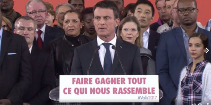Manuel Valls se déclare candidat à la primaire de la gauche et annonce son départ de Matignon