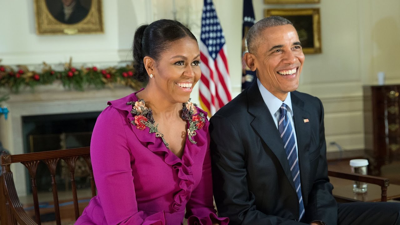 Etats-Unis: Barack et Michelle Obama adressent leurs derniers vœux de Noël