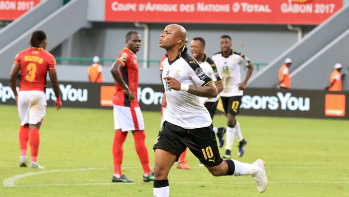 CAN 2017 : l’équipe du Ghana fait le job face à l’Ouganda