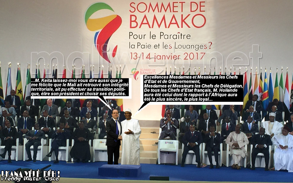Sommet de Bamako pour le paraitre, la paie et les louanges
