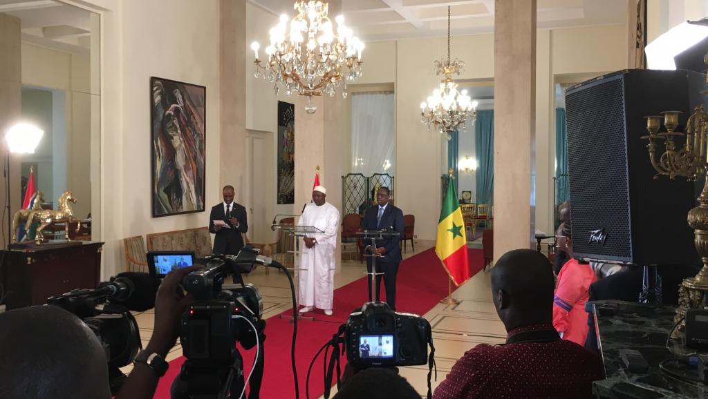 Adama Barrow et Macky Sall pour un partenariat égalitaire entre les deux Etats