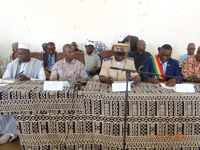 Adresse de Baba Berthe aux travailleurs  CMDT de Fana