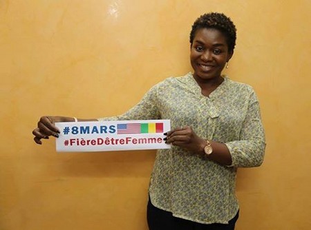 Trente jours-trente femmes : Aïssata Ibrahim Maïga à l’honneur de la campagne de l’ambassade des USA