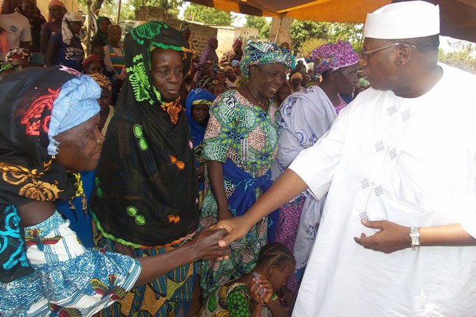 Cercle de Yanfolila : Modibo Sidibé au contact des populations