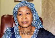 .La secrétaire générale de la centrale démocratique des travailleurs du Mali (CDTM) Mme Sidibé Dédéou Ousmane
