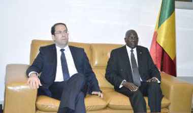 Visite du chef du gouvernement tunisien : Trois conventions dans le cadre de la coopération bilatérale