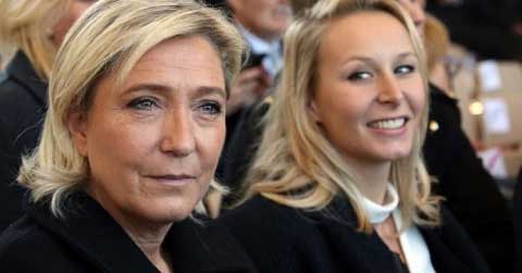 Marine Le Pen "regrette" mais "comprend" le retrait de sa nièce