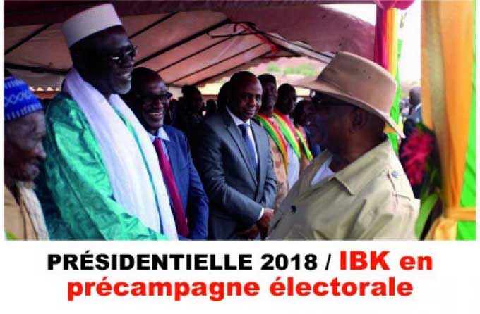 Présidentielle 2018 : IBK en précampagne électorale