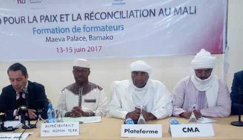 Mise en œuvre accord pour la paix: l’appropriation du document se poursuit