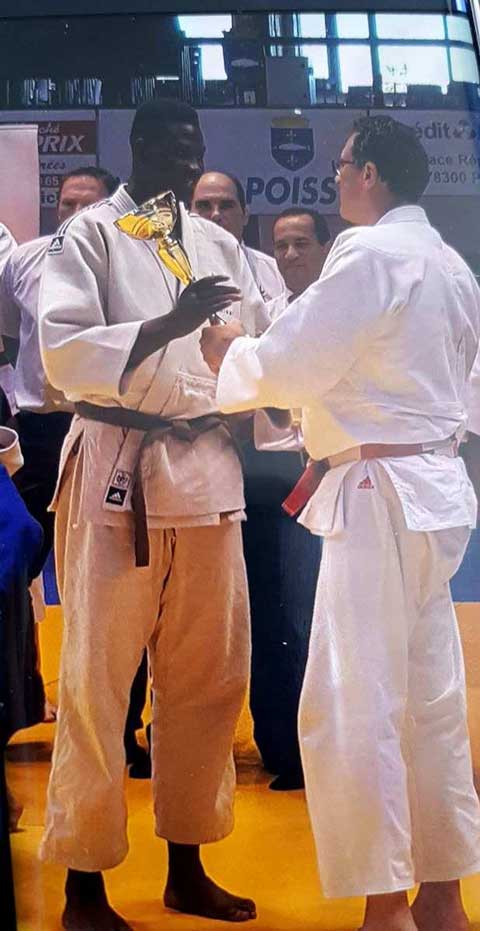 JUDO : Fodé Diagola récompensé par son club pour son brillant parcours