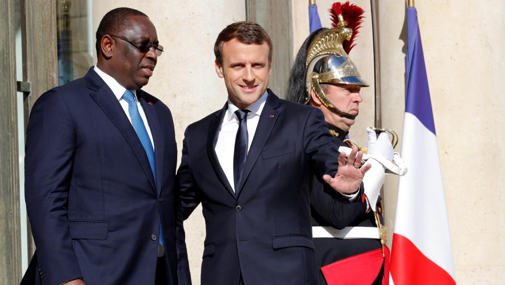 France: la lutte contre le terrorisme au menu de la rencontre Macron-Sall