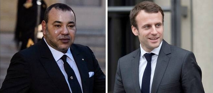 Roi-maroc-Macron Au-delà de la dimension