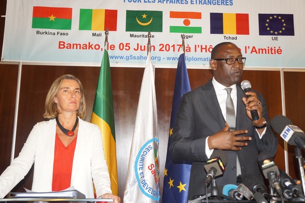 Communiqué conjoint : Rencontre entre l’Union Européenne et les ministres en charge des Affaires étrangères des pays du G5 Sahel