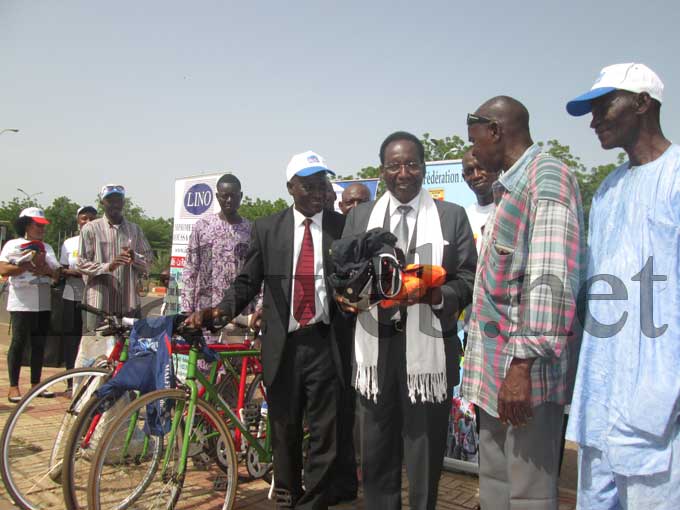 6eme édition du criterium de la paix : Oumar Sangaré de la ligue de Bamako crée la surprise