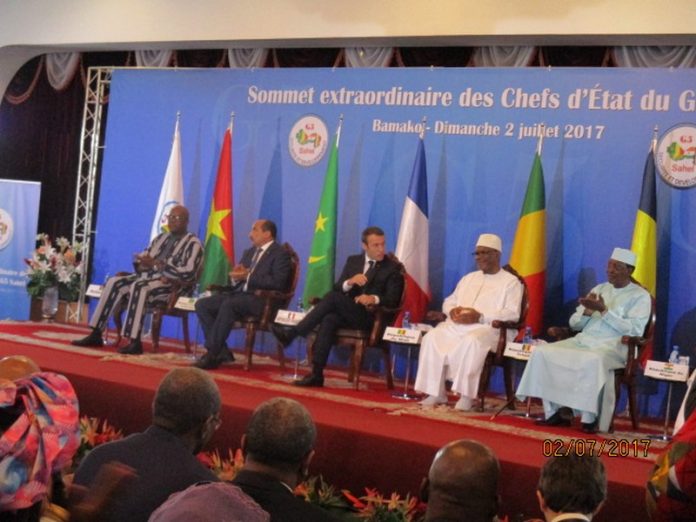 La France promet une aide matérielle conséquente à la force conjointe du G5 Sahel