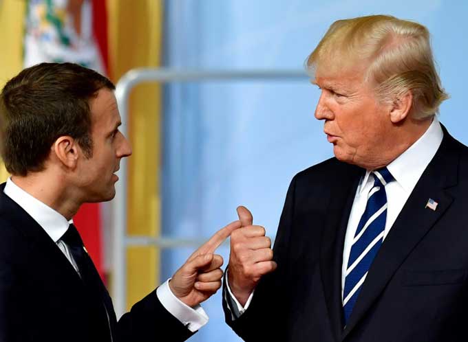 Macron réagit aux "pays de merde" de Trump: "ce n'est pas un mot que vous pouvez utiliser"