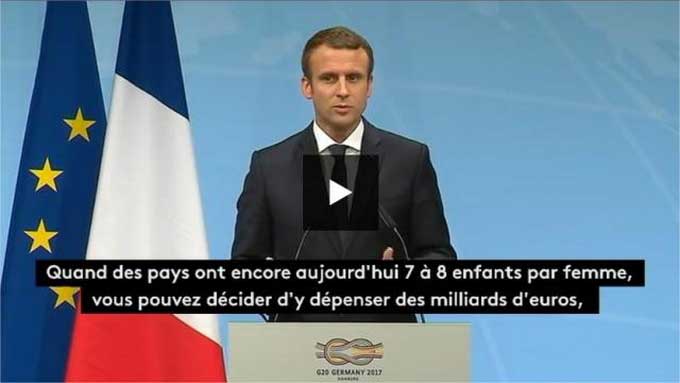 « 7 à 8 enfants par femme » en Afrique, les propos de Macron qui passent mal