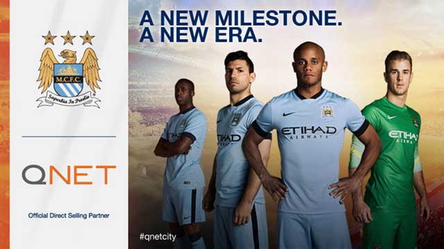 QNET reconduit son partenariat avec le Manchester City Football Club : Et c’est reparti pour trois ans !