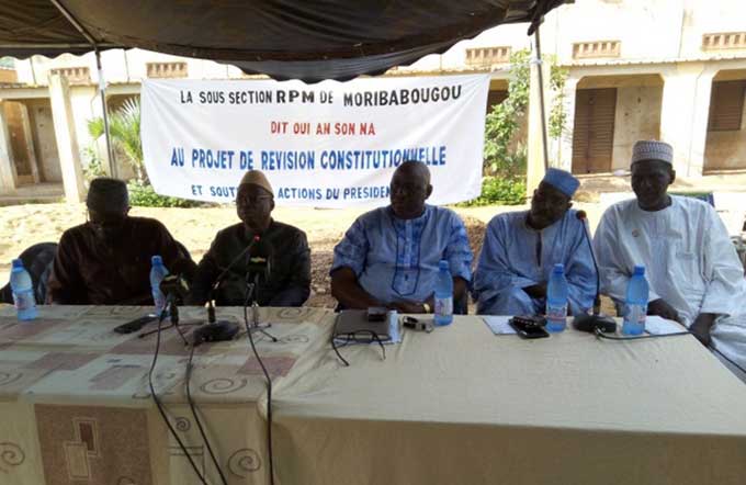 Projet de révision constitutionnelle : La sous-section RPM plus près des citoyens de Moribabougou