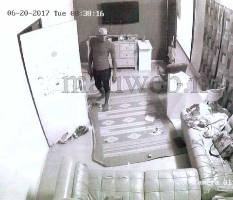 Cambriolage dans la maison d'un opérateur économique au quartier Zerny : Le voleur rattrapé grâce aux caméras de surveillance