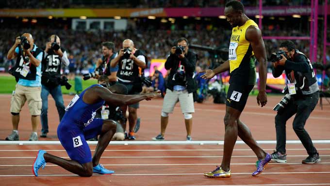 Mondiaux de Londres: "C'est juste surréaliste!" dixit Gatlin