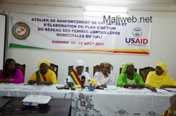 Le Réseau des femmes conseillères municipales du Mali  se dote d'un plan stratégique pour un développement durable des communes