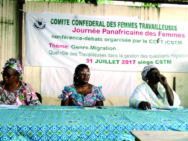 Commémoration de la journée panafricaine des femmes : Les femmes du CCFT jettent un regard sur leur rôle dans la gestion des questions migratoires