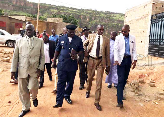 Après une visite pour constater l'occupation illicite des espaces publics à Sibiribougou (Sebenicoro) : Procureur Dramane Diarra : " On ne peut pas aller d'infraction en infraction dans un Etat de droit "
