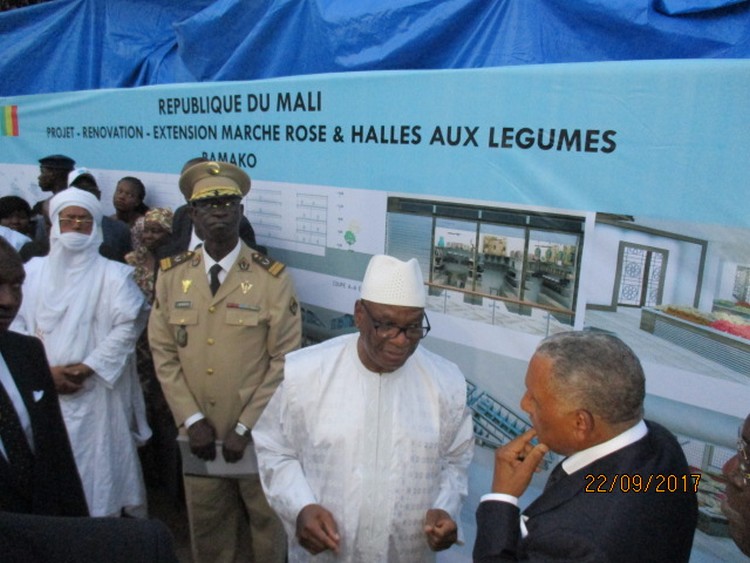 Gaoussou Coulibaly, président du marché rose de Bamako : «IBK  est un Homme de  paix et de développement durable»