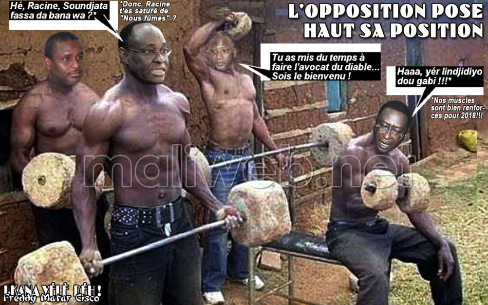 L'opposition pose haut sa position