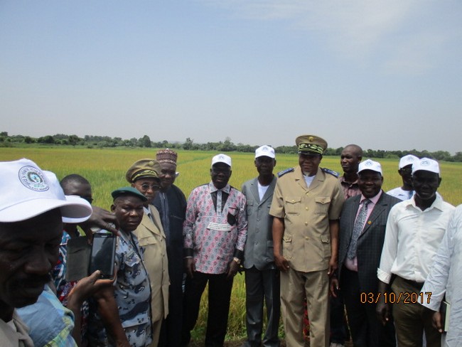 Suivi de la campagne agricole : Le Ministre Nango évalue la situation en zone Opib