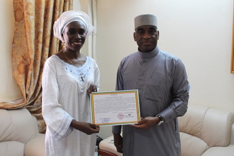 M. Mme Olga AHOUANSOU SANVEE, nouveau Consul honoraire du Bénin au Mali